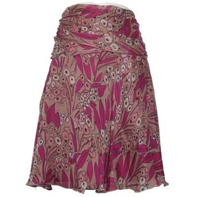 Rok (Roze, Beige, Meerkleurig) van St Emile Acetaat, Cupro, Zijde