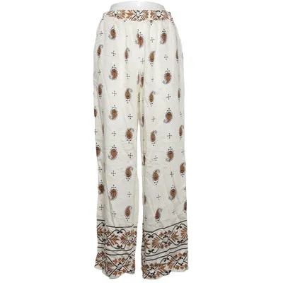Palazzo pants (White, Brown) from Menglu