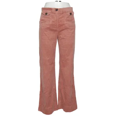 Fløjlsbukser (Pink) fra Alexachung Bomuld, Polyester