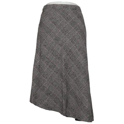 Kjol (Grå, Svart, Röd) från Caroll Acetat, Akryl, Elastan, Polyamid, Polyester, Ull