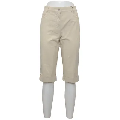 Trekvartsbyxor (Beige) från Hauber Bomull, Elastan