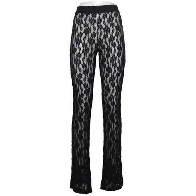 Pants (Black) from Zara Elastane, Polyester