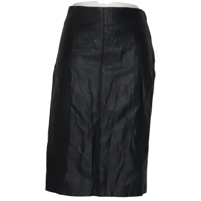 Vinyl skirt (Black) from You & You Jeans Polyester, Polyurethane, Viscose