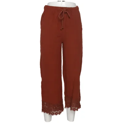 Driekwart broek (Bruin) van Pull & Bear Linnen, Viscose