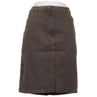 Jupe en jean (Marron) de Women's Selection Coton, Élasthane
