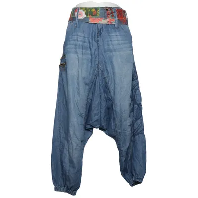 Haremsbyxor (Blå, Flerfärgad) från Desigual Bomull, Polyester