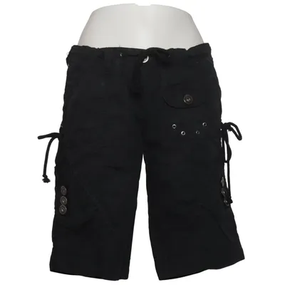 Cargo Shorts (Schwarz) von O.N. Tantum Baumwolle