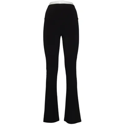 Leggings (Sort) fra Norma Kamali Elastan, Polyester