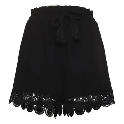 Pyjamashorts (Schwarz) von Fashion Victim Baumwolle, Elasthan, Polyester