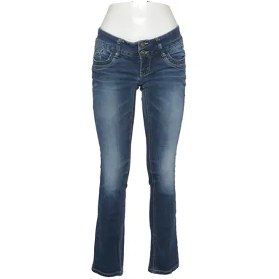 Jeans (Blå) från Mod Bomull, Elastan