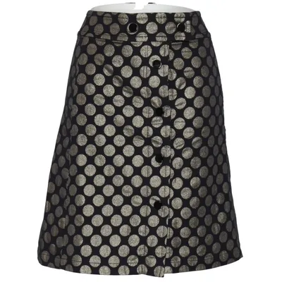 Kjol (Svart, Flerfärgad) från Pennyblack Bomull, Elastan, Metallfiber, Polyamid