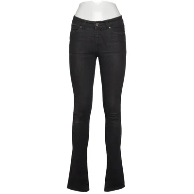 Jeans (Grå) från Superfine Bomull, Elastan
