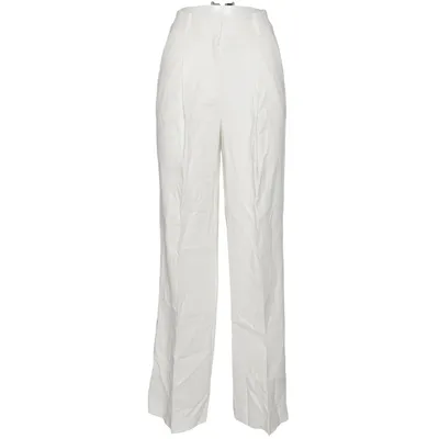 Jakkesætsbukser (Hvid) fra Reiss Elastan, Viscose