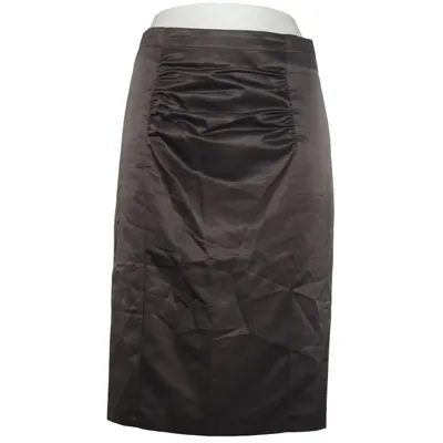 Blyantnederdel (Grå) fra Rue Blanche Polyester, Uld