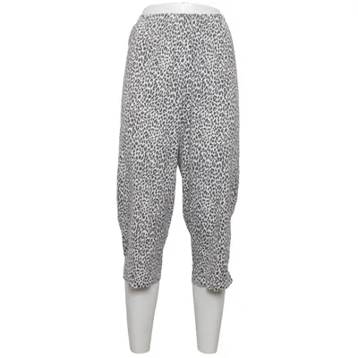 Pajama pants (White, Gray) from Trigema Cotton