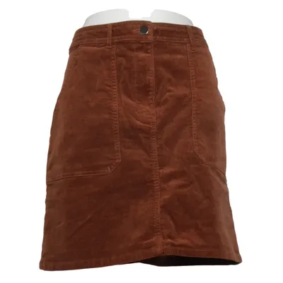 Nederdel (Brun) fra Dorothy Perkins Bomuld, Elastan