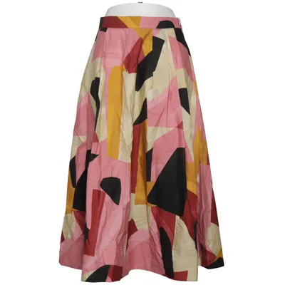 Skirt (Pink, Black, Multicolored) from Zara Cotton