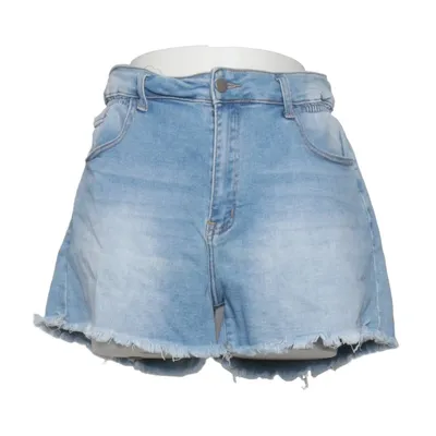 Denim shorts (Blue) from Seishiki Studio Cotton, Elastane, Polyester, Viscose