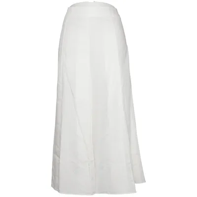 Maxi skirt (White) from Lawrence Grey Elastane, Polyamide, Polyester, Viscose