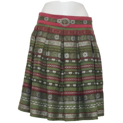 Jupe (Vert, Rose, Multicolore) de Kaiserjäger Acétate, Coton, Élasthane, Lin, Polyamide, Polyester, Viscose