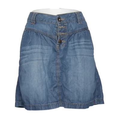 Jeanskjol (Blå) från ESPRIT Denim Bomull, Lyocell