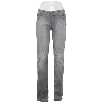 Jeans (Grå) fra Five Bomuld, Elastan
