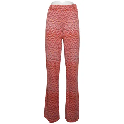 Pantalon patte d'éléphant (Zigzag Jacquard Legging) de Costes Studio Élasthane, Polyester, Viscose