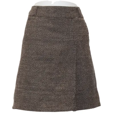 Rock (Braun) von Yaya Polyester, Wolle