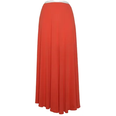 Jupe longue (Rouge) de H&M Edition Polyester