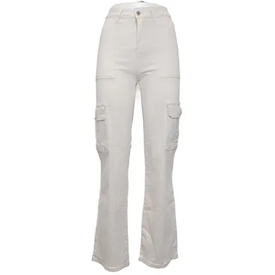Cargobyxor (Beige) från My Tina's Bomull, Elastan