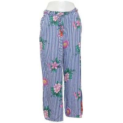 Palazzo pants (Blue, White, Multicolored) from Red Viscose