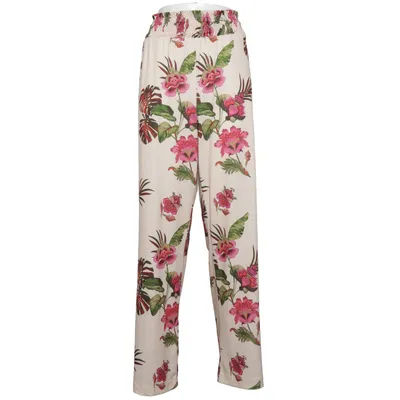 Palazzo pants (Beige, Multicolored) from Cassis
