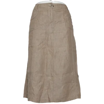 Skirt (Beige) from Your Sixth Sense Linen, Polyester