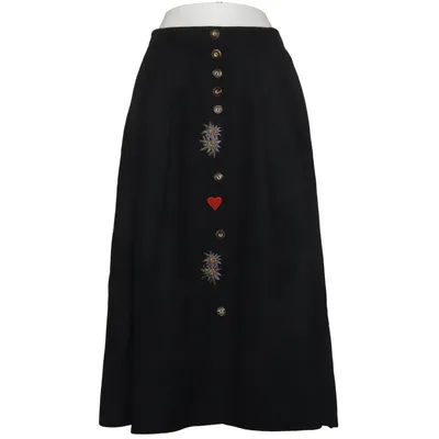 Skirt (Black) from Alphorn Acetate, Polyamide, Wool
