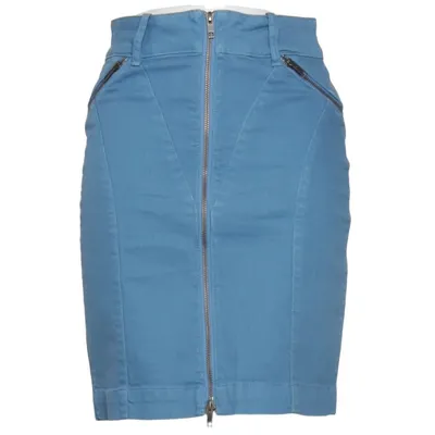 Jeanskjol (Blå) från Castro Bomull, Elastan