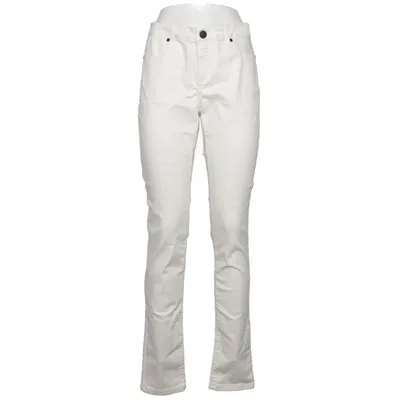 Jeans (Hvid) fra Friendtex Bomuld, Elastan, Polyester