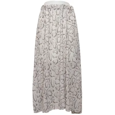 Jupe longue (Blanc, Gris) de Fresh Lemons