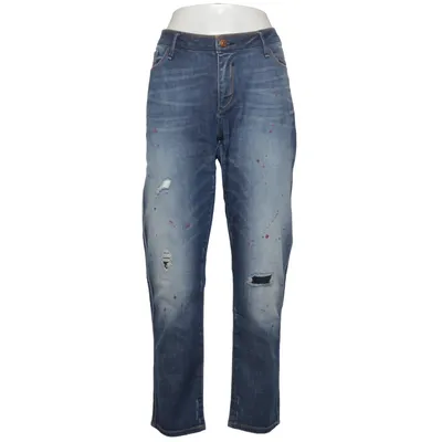 Jeans (Blå, Flerfärgad) från Earnest Sewn Bomull, Elastan
