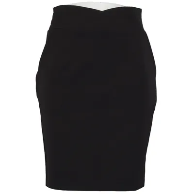 Blyantnederdel (Sort) fra G.Ricceri Elastan, Polyester