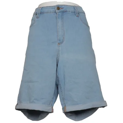 Jeansshorts (Curvy) från Zalando Essentials Bomull, Elastan, Polyester