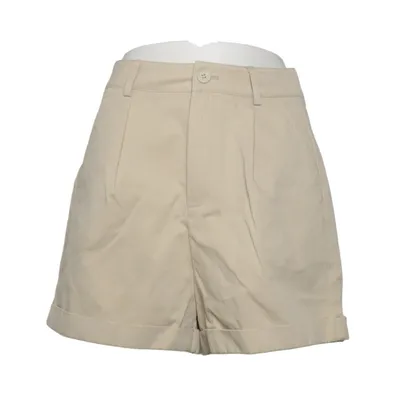 Korte broek (Beige) van Crystal Katoen