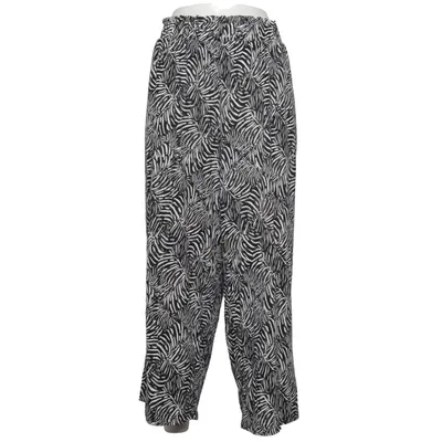 Palazzo pants (Black, White) from Gina Benotti Elastane, Viscose