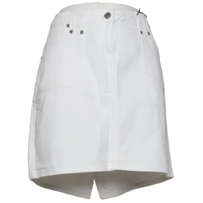Denim skirt (White) from Karma Cotton, Elastane