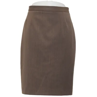 Skirt (Brown) from Sym Acetate, Elastane, Polyester, Wool