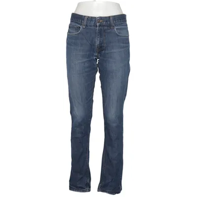 Spijkerbroek (Blauw) van Zara Jeans Katoen, Elastaan