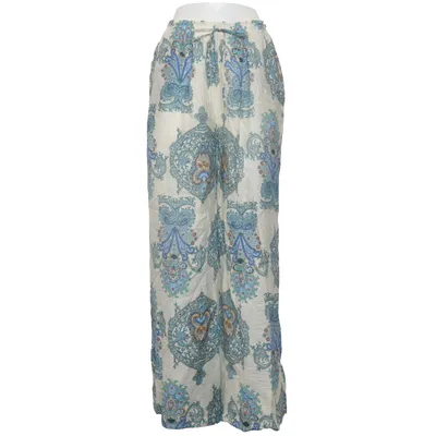 Palazzobyxor (Blå, Vit, Flerfärgad) från Millenium Polyester