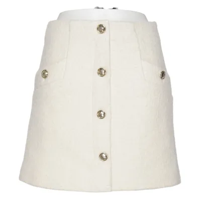 Kjol (Beige) från Sandro Akryl, Alpackaull, Bomull, Polyamid, Polyester