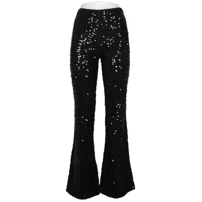 Byxor (Svart) från Calzedonia Elastan, Metallfiber, Polyester