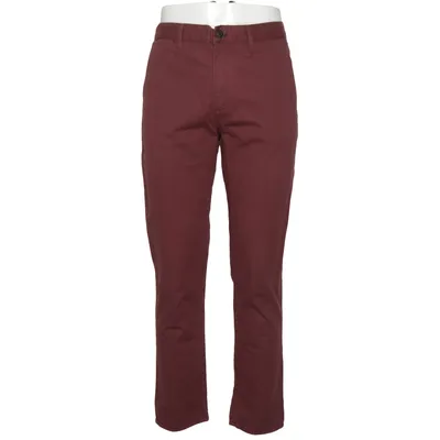 Chinos (Red) from Burton Menswear Cotton