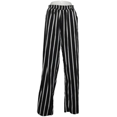 Palazzobukser (Sort, Hvid) fra Boohoo Tall Polyester